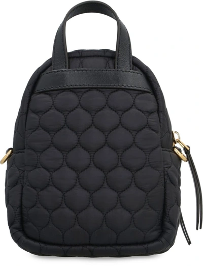Shop Moncler Kilia Mini Quilted Nylon Backpack Bag In Black