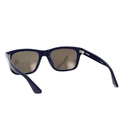 Shop Montblanc Sunglasses In Blue