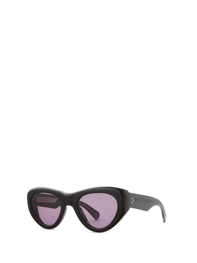 Shop Mr Leight Mr. Leight Sunglasses In Black-pewter