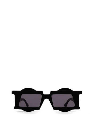 Shop Kuboraum Sunglasses In Black Matt