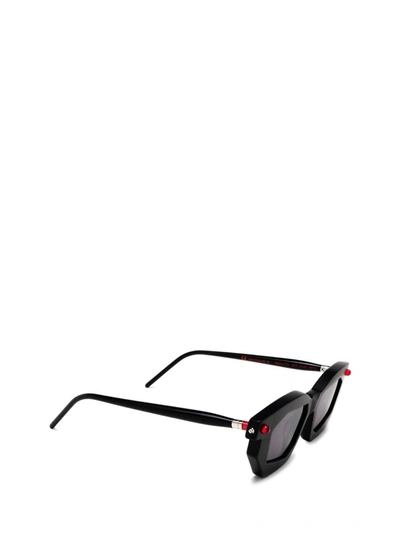 Shop Kuboraum Sunglasses In Black Matt &amp; Black Sine