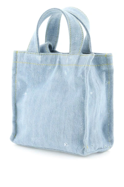 Shop Acne Studios Bag In Denim In Blue