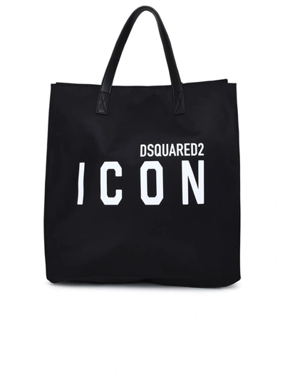 Dsquared2 Borsa In Nylon Nera In Black | ModeSens