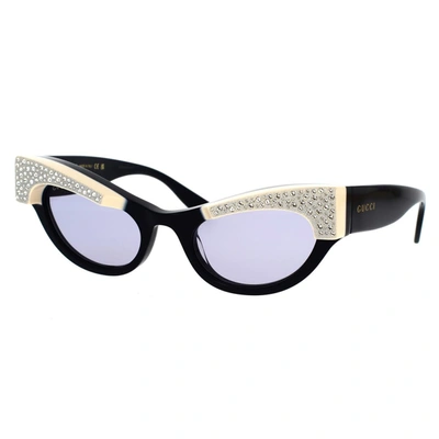 Shop Gucci Eyewear Sunglasses In Black