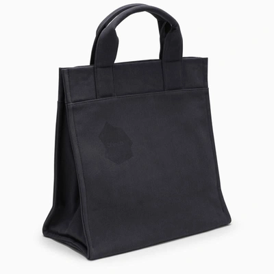 Men's Tote Bag, Convertible Black Business Tote Bag