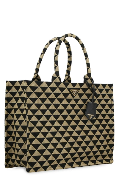 Shop Prada Symbole Tote Bag In Multicolor
