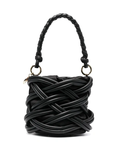 Shop Rosantica Liane Bucket Bag In Black