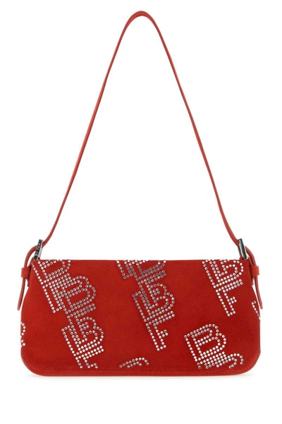 Shop By Far Handbags. In Red