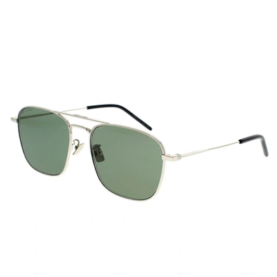 Saint Laurent Eyewear Sunglasses In Silver