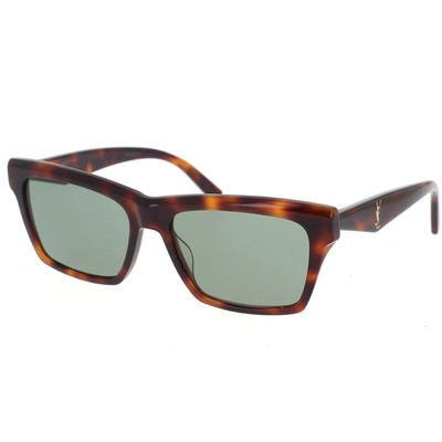 Saint Laurent Eyewear Sunglasses In Havana