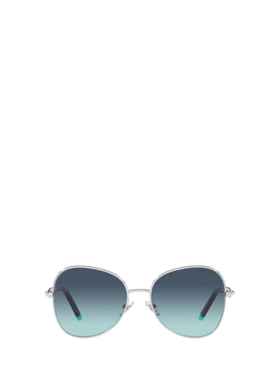 Shop Tiffany & Co Sunglasses In Silver