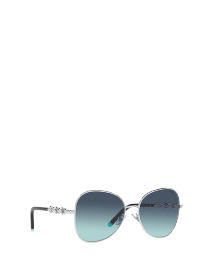 Shop Tiffany & Co Sunglasses In Silver