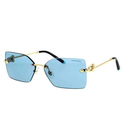 Shop Tiffany & Co Sunglasses In Gold