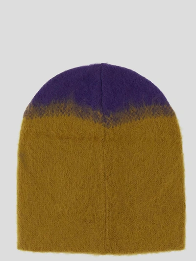 Shop Etro Hats In <p> Multicolor Beanie With Front Logo