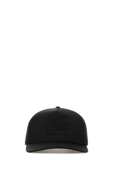 Shop Etro Hats And Headbands In Black