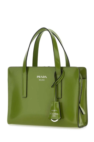Shop Prada Handbags. In Green