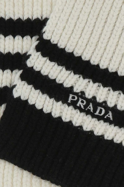 Shop Prada Scarves And Foulards In Stripped
