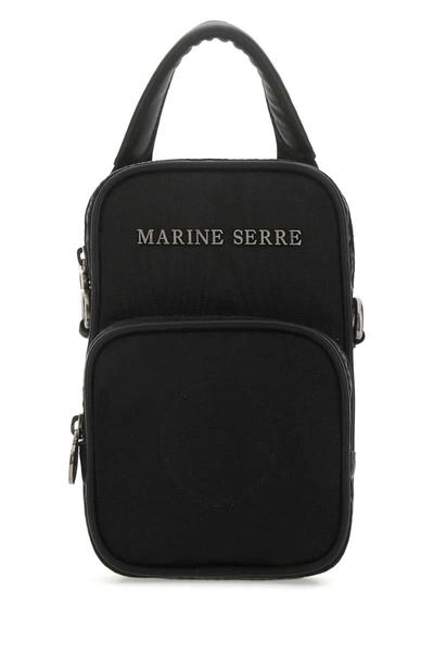 Shop Marine Serre Handbags. In Black