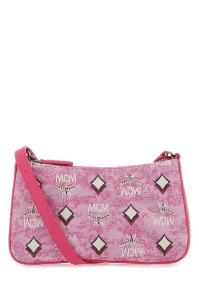 Shop Mcm Shoulder Bags In Printed