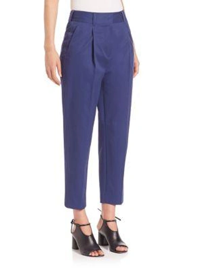 Shop 3.1 Phillip Lim / フィリップ リム Carrot Cropped Pants In Ultramarine