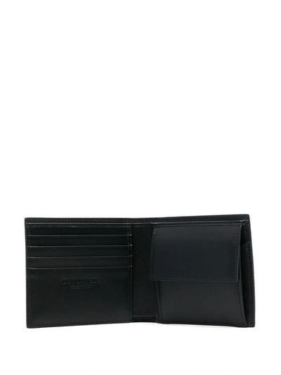 Shop Dsquared2 Accessories In <p>logo-detail Folded Wallet From  Featuring Jet Black, Calf Leather, Logo Plaque, Folded D
