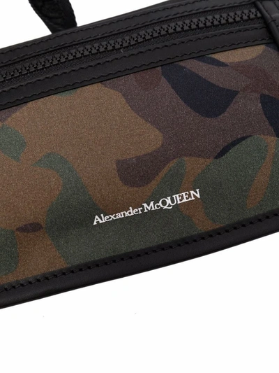 Shop Alexander Mcqueen Camouflage Logo Belt Bag In Multiple Colors