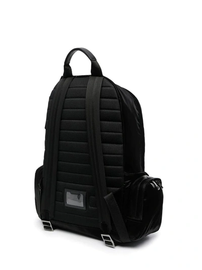 Shop Dolce & Gabbana Sicily Logo Plaque Backpack In Black