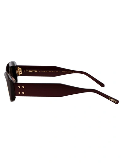 Shop Valentino Garavani Sunglasses In 109b Bdx - Gld