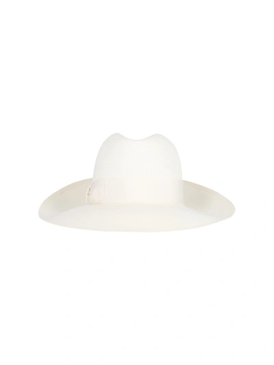 Shop Borsalino Hats In White