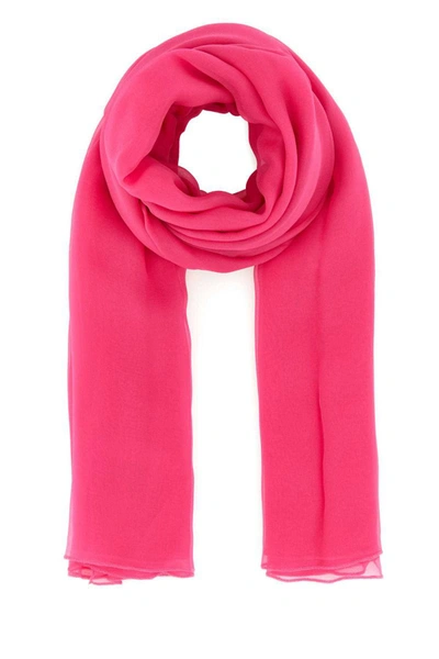 Shop Alberta Ferretti Scarves And Foulards In Pink