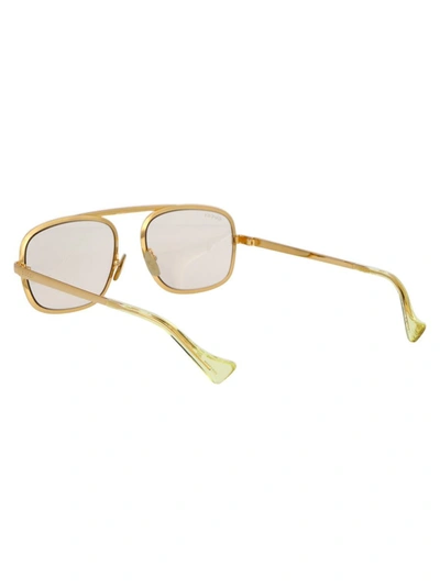 Shop Gucci Sunglasses In 001 Gold Gold Yellow