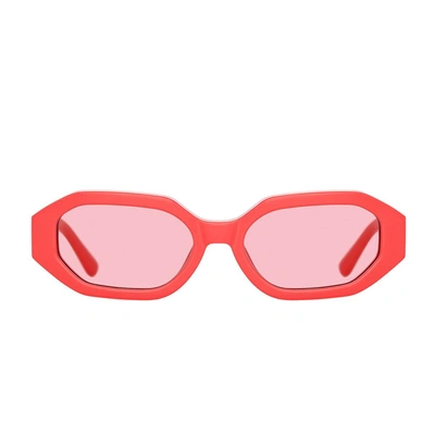 Shop Attico The  Sunglasses In Pink