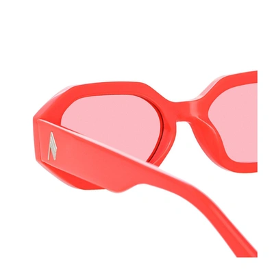 Shop Attico The  Sunglasses In Pink