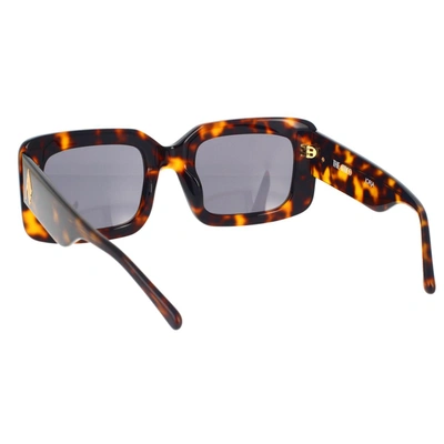 Shop Attico The  Sunglasses In Tartarugato