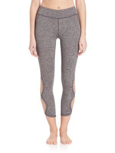 Shop Free People Movement Infinity Leggings In Charcoal-black