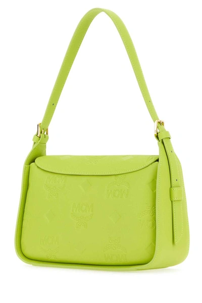 Shop Mcm Handbags. In Green