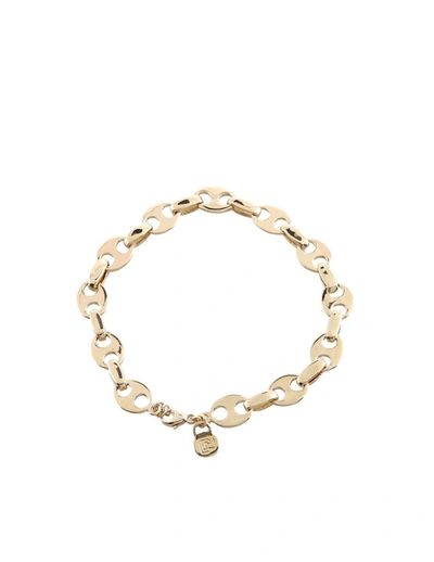 Shop Paco Rabanne Bracelet In Mini Rings In Gold