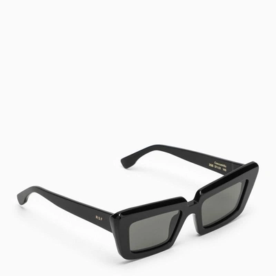 Shop Retrosuperfuture Coccodrillo Sunglasses In Black