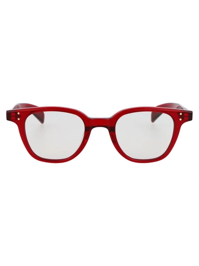 Shop Gentle Monster Sunglasses In Rc1 Red Green