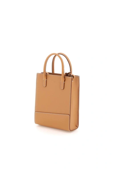 Shop Il Bisonte Sole Mini Handbag In Brown