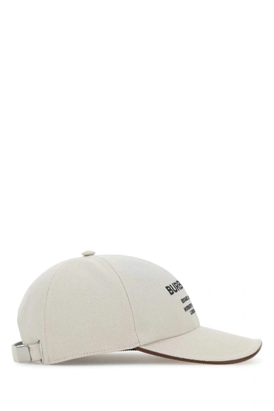 Shop Burberry Hats And Headbands In White