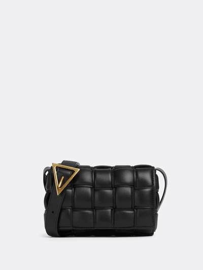 Shop Bottega Veneta Padded Cassette Small Bags In Black