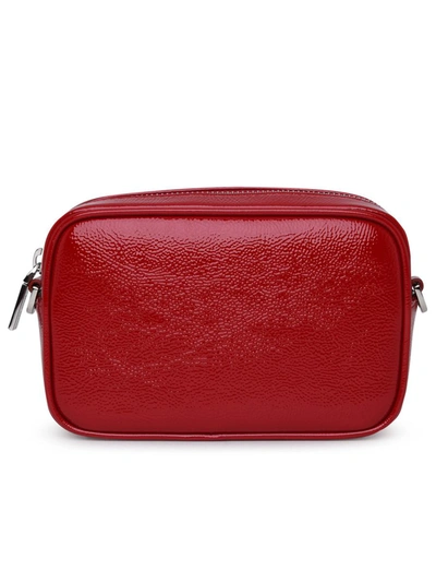 Shop Golden Goose Leather Mini Star Purse In Red