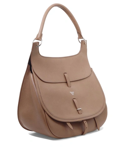 Shop Fontana Milano 1915 "chelsea" Shoulder Bag In Brown