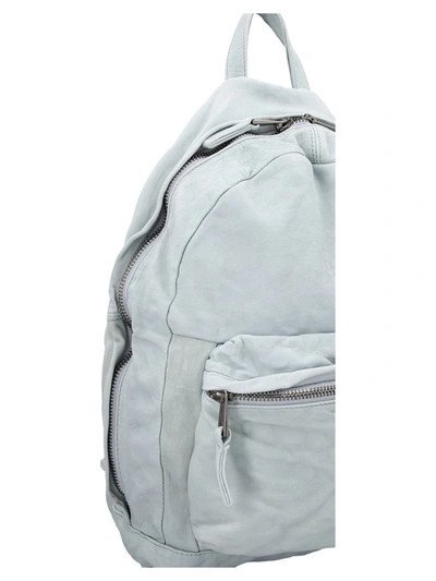 Shop Giorgio Brato Leather Backpack In Light Blue