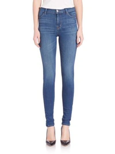 Shop J Brand Maria High-rise Skinny Jeans In Activate