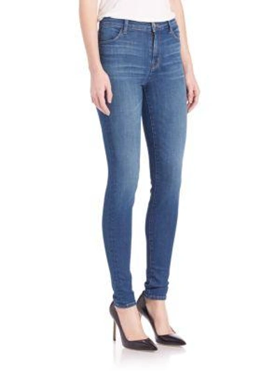 Shop J Brand Maria High-rise Skinny Jeans In Activate