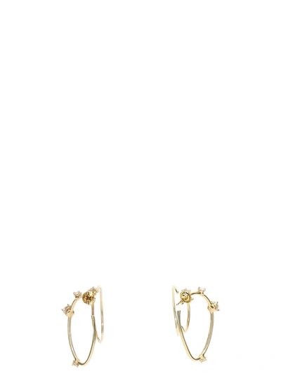 Shop Panconesi 'constellation Hoops' Earrings In Gold