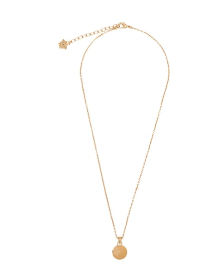 Shop Versace 'medusa Biggie' Necklace In Gold