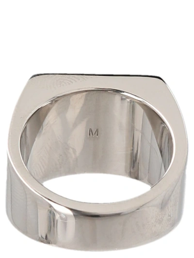 Vtmnts Barcode Ring In Silver